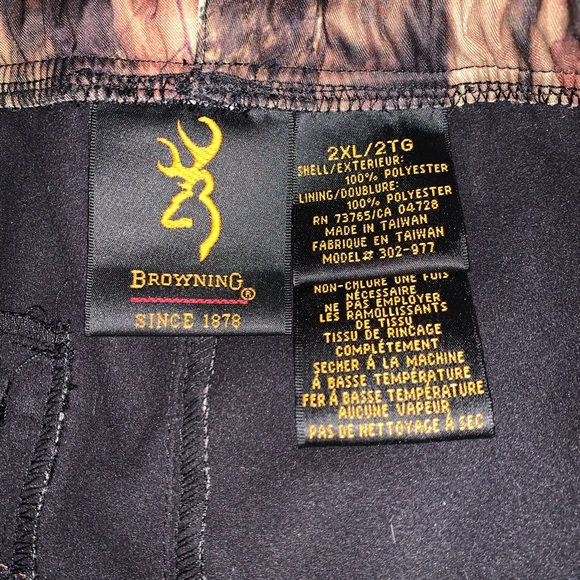 Browning Hell’s Canyon Mossy Oak Camo jacket/pants - Picture 3 of 8